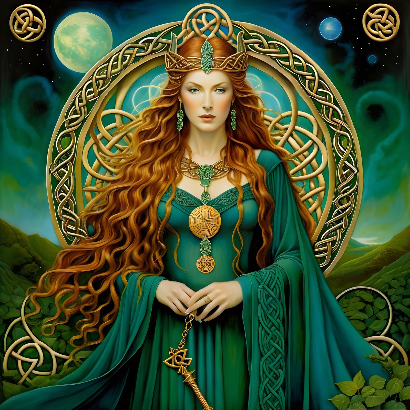 Celtic goddess DANU