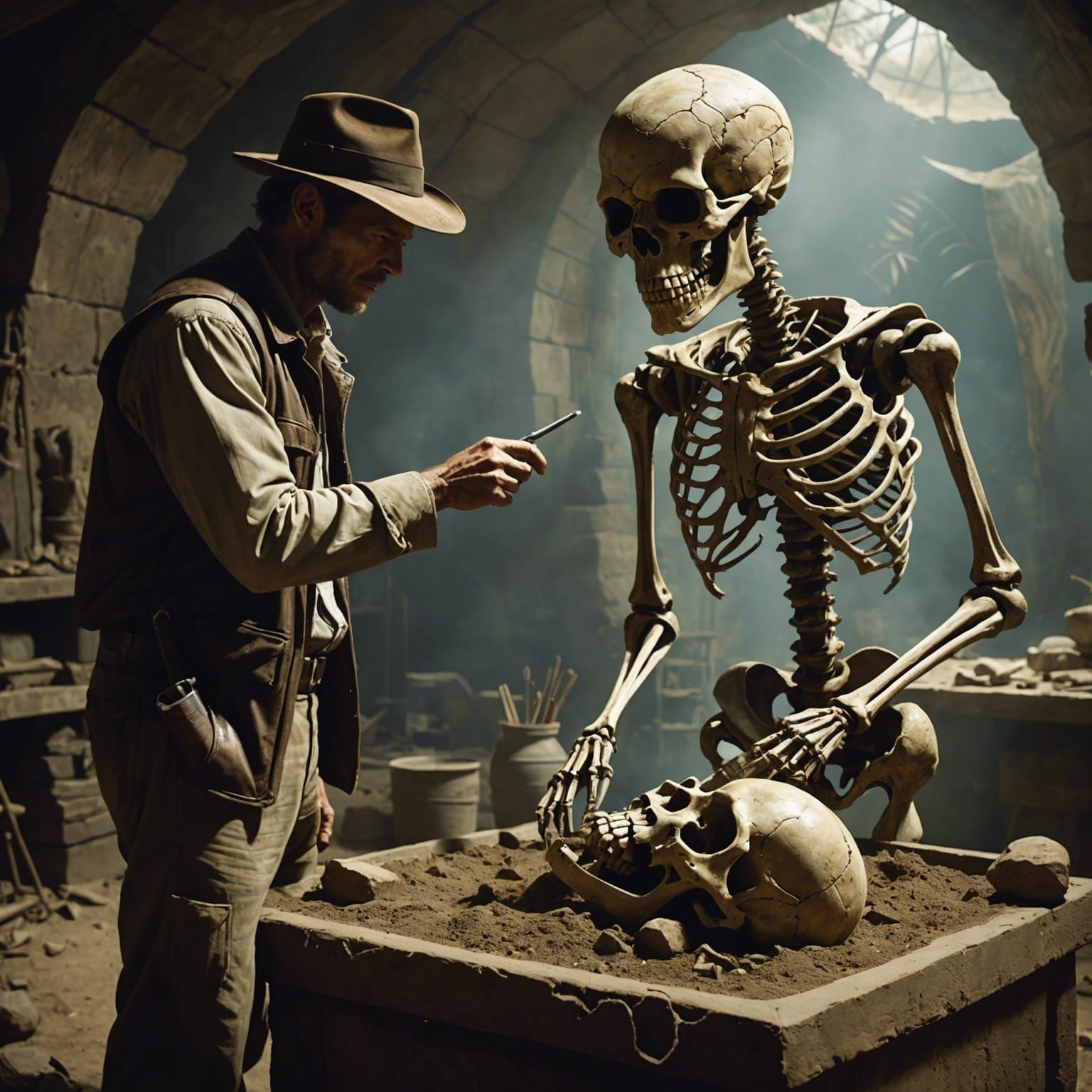 Archeologist Unearths Ancient Alien Skeleton