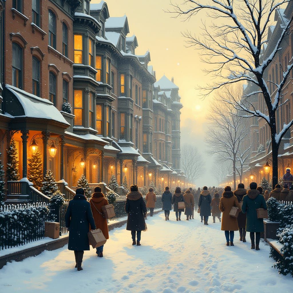 Victorian Winter Wonderland on Boxing Day