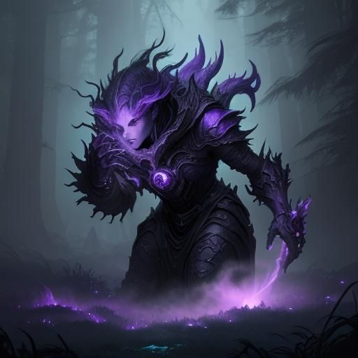 Enchantress of the Abyss in Emerald Forest