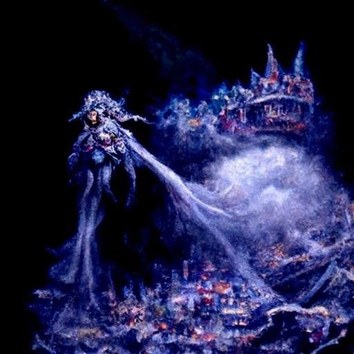 Ethereal Nightmare Queen Astania in Mist