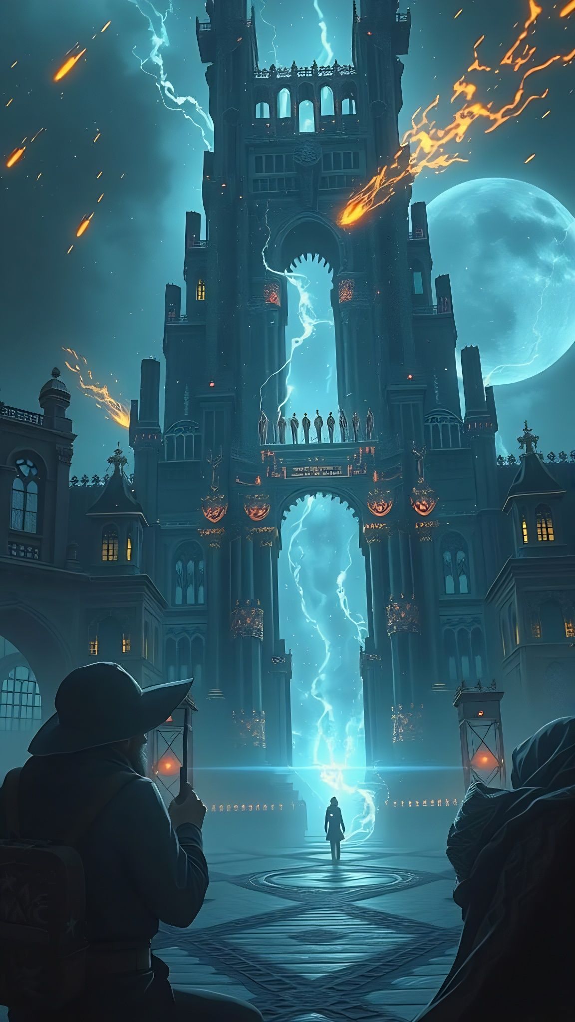 Epic Structure in Impressionistic Concept Art