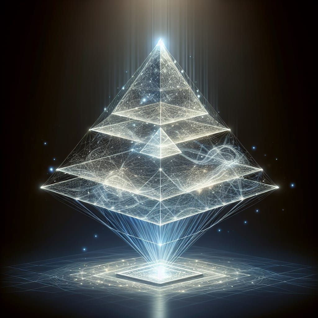 Sacred geometry of the pyramid