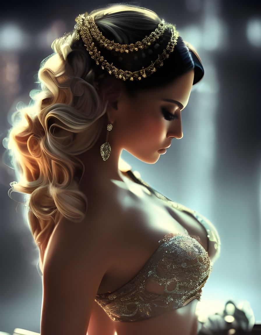 Demure fantasy woman 3