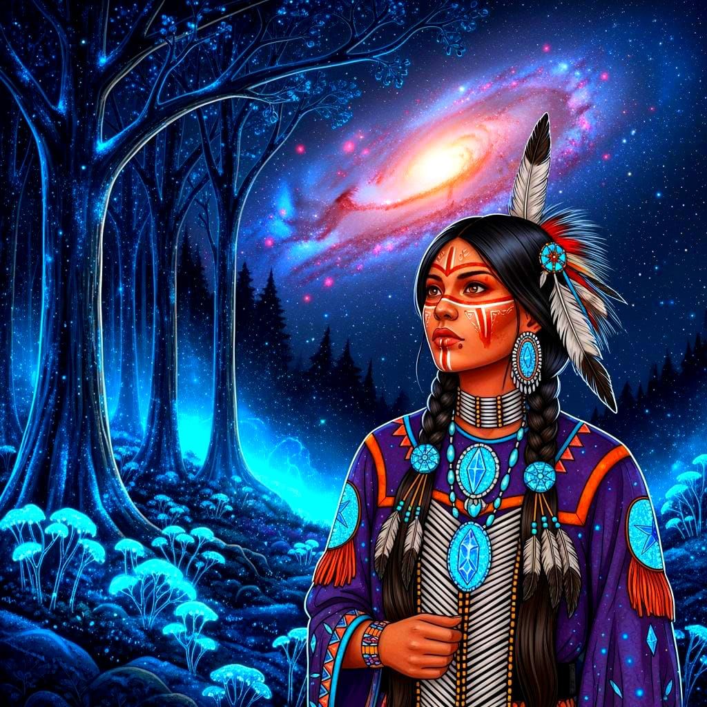 Unami Native American princess