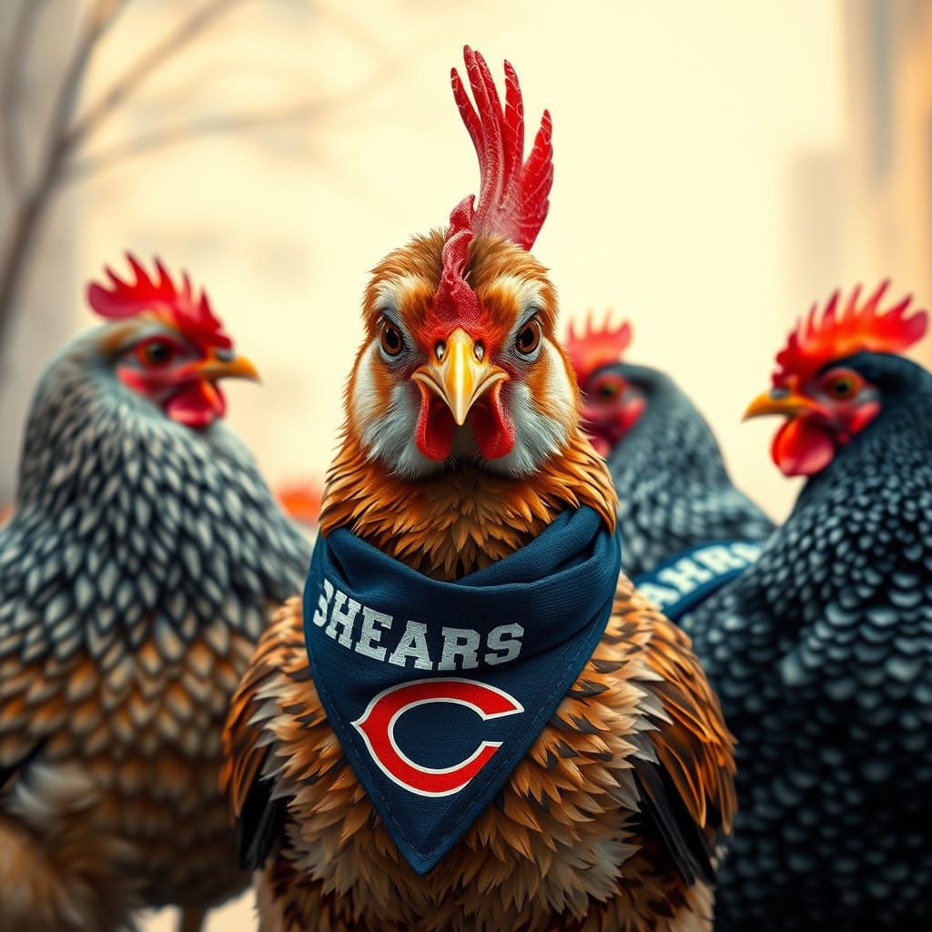 Taylor Chick: Urban Chicago Farm Chick with Alphonse Mucha I...