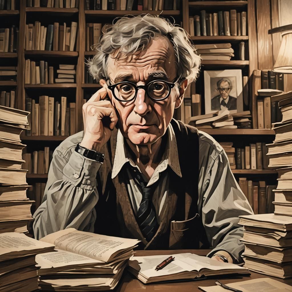 Woody Allen's Existential Crisis in Film Noir Style
