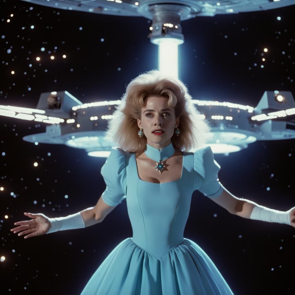 Rosalina in 80s Dark Fantasy Film