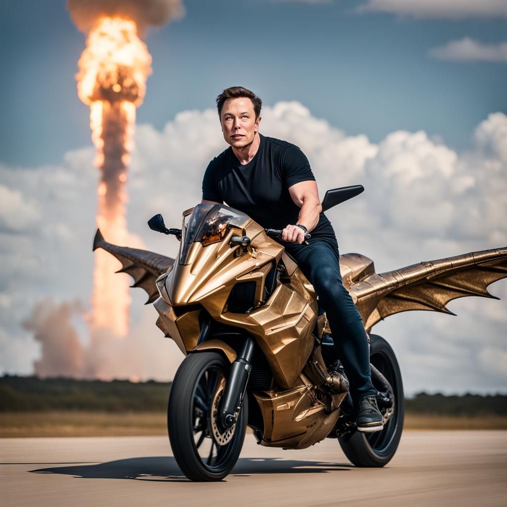 Riding Mecha-King Ghidorah Over Texas