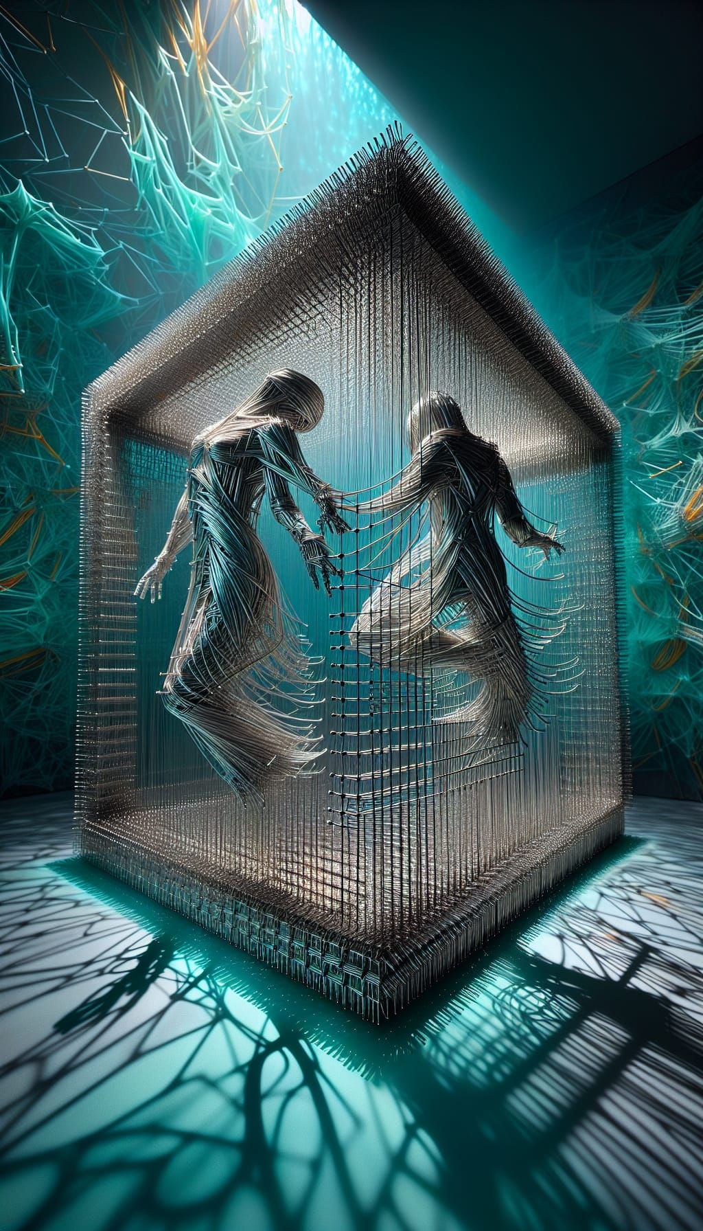 Staples and Bands in Seafoam & Larimar