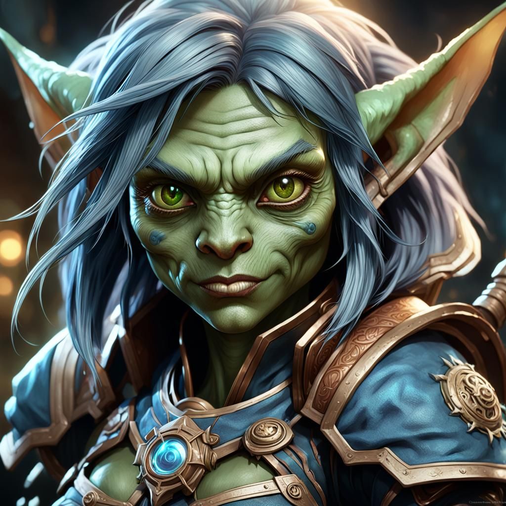 Demonic Star Ocean Goblin Portrait