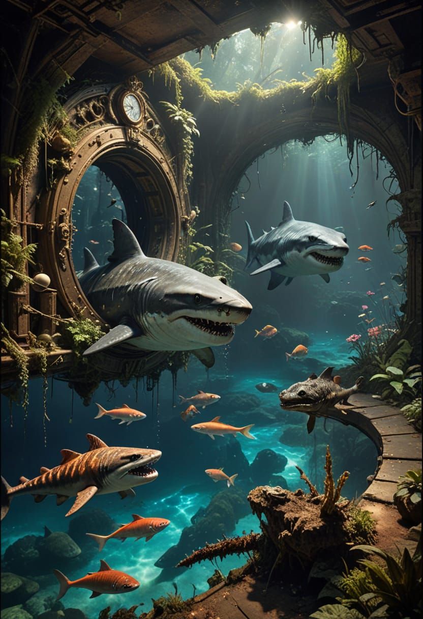 Psychedelic Data Corruption in Dystopian Cyberpunk