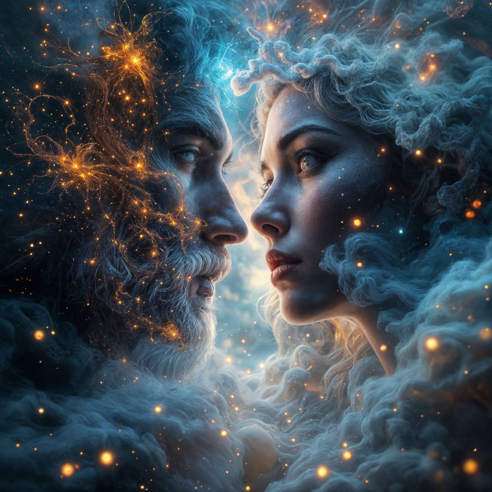 Cosmic Fractals Unfold in Hyperrealistic Surrealism