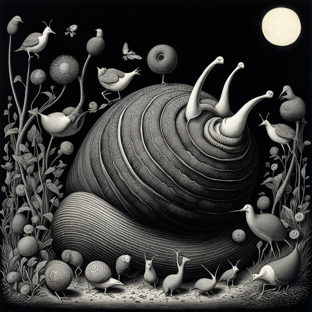 Surreal Overstimulation and Withdrawal, in Dark Fantasy Styl...