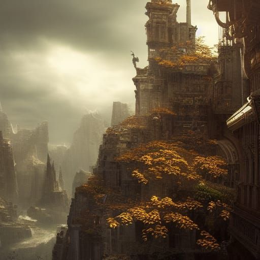 Epic Cinematic Digital Matte Painting