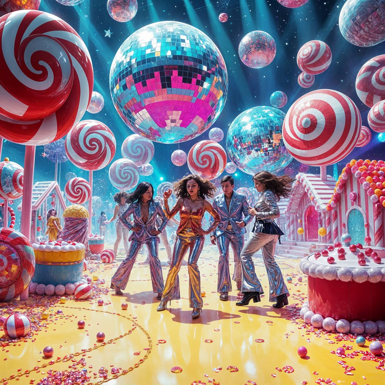 sinister disco candy-land 