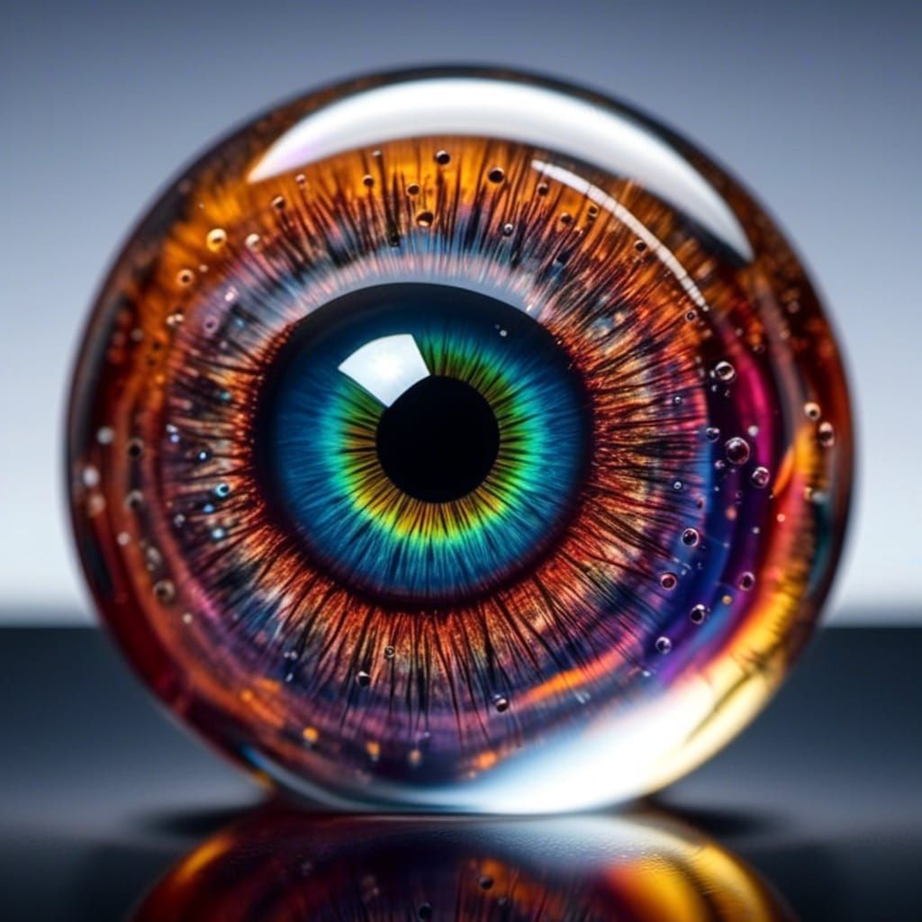 Glass eye