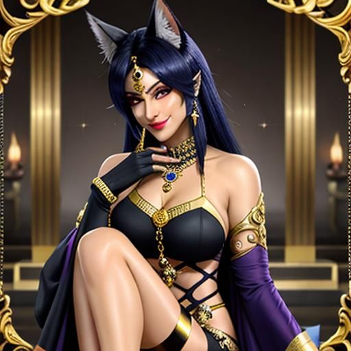 Sly Pleasure Satureya AI Concept Art