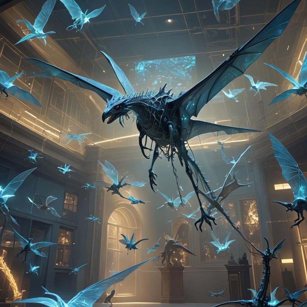 Astronomical Pterodactyl Unveiled in Museum of Wonder