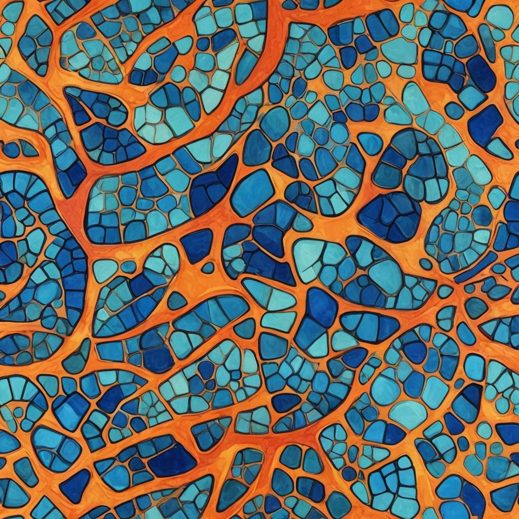 Dinosaur Squishmellow in Expressionist Abstract Style