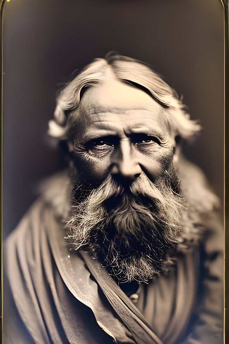 The Hermit Philosopher, albumen print, Julia Margaret Camero...