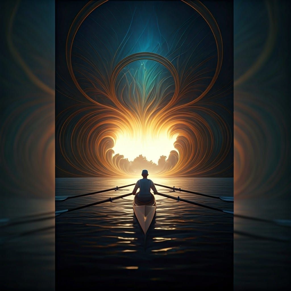 Brockville Rowing Club: Fantasy Concept Art Collage