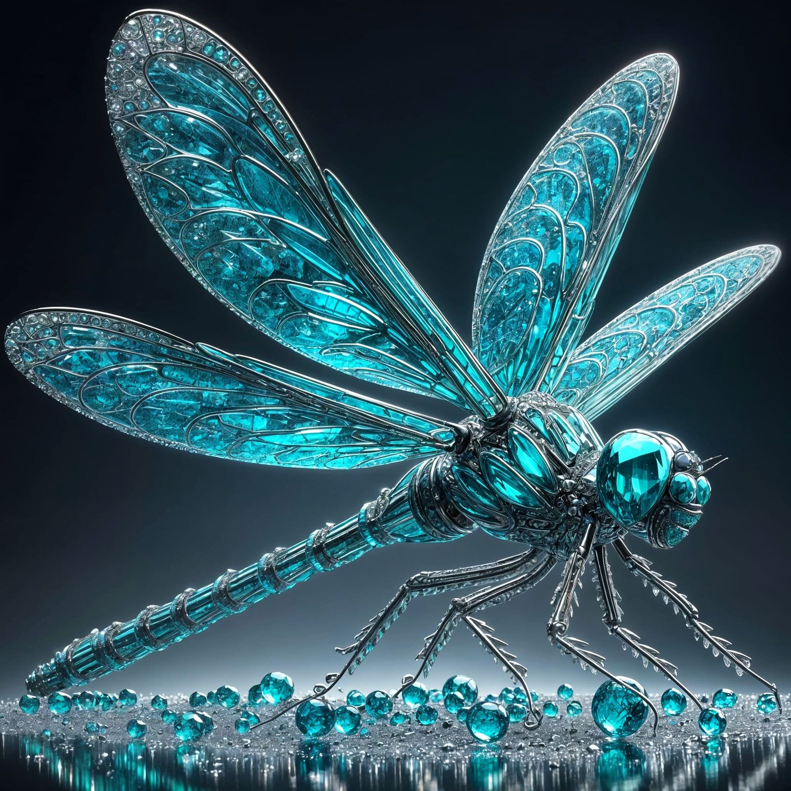 Turquoise Dragonfly