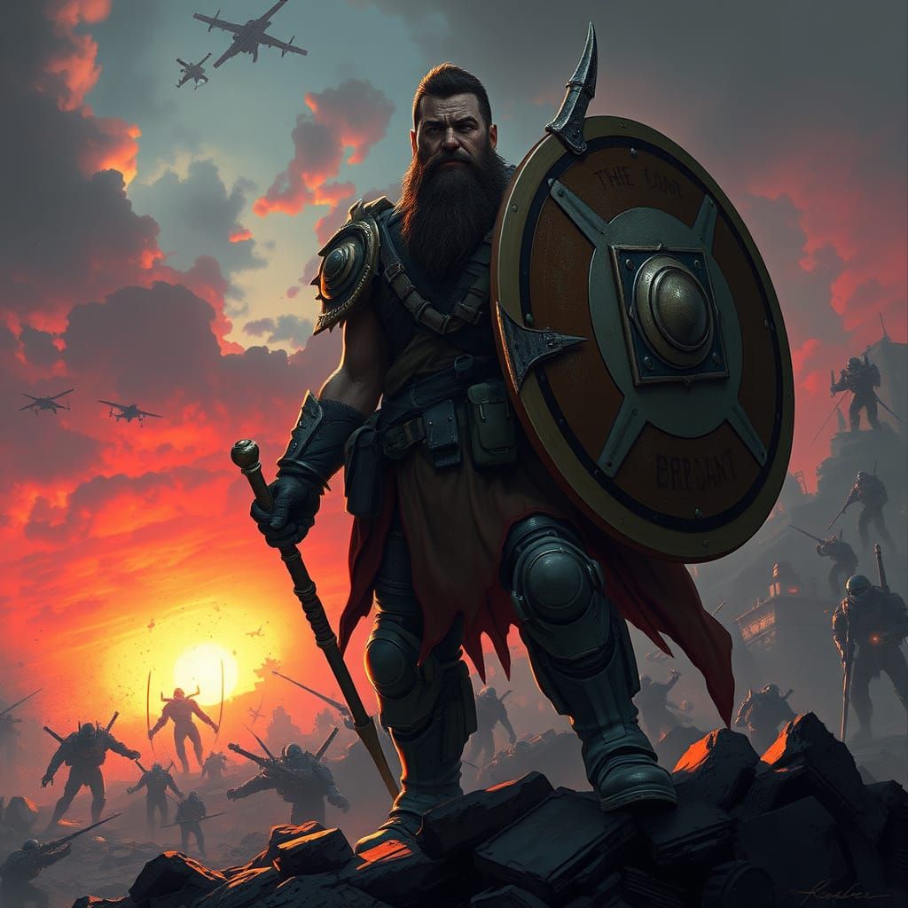 Warrior of the Crimson Dawn