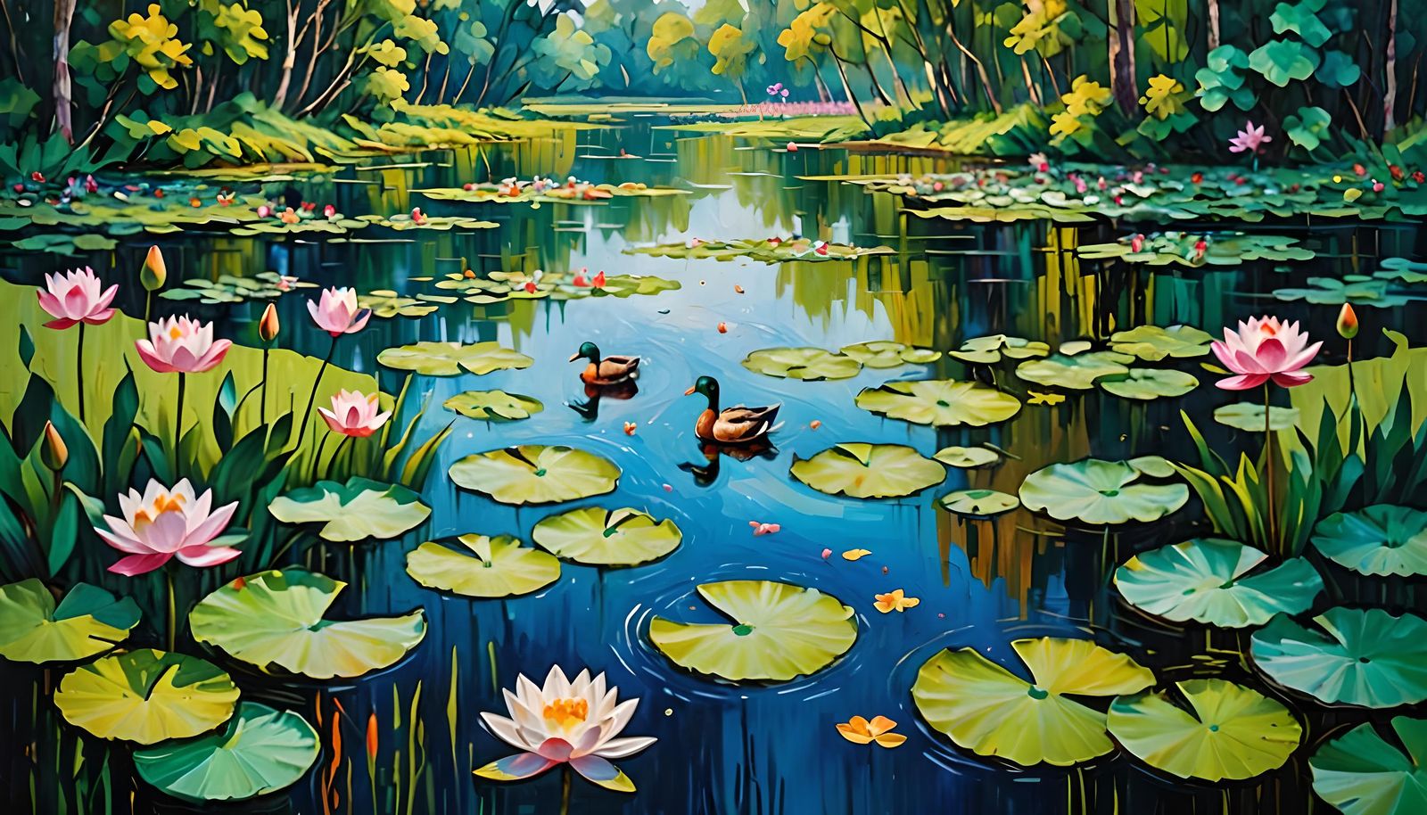 summer pond