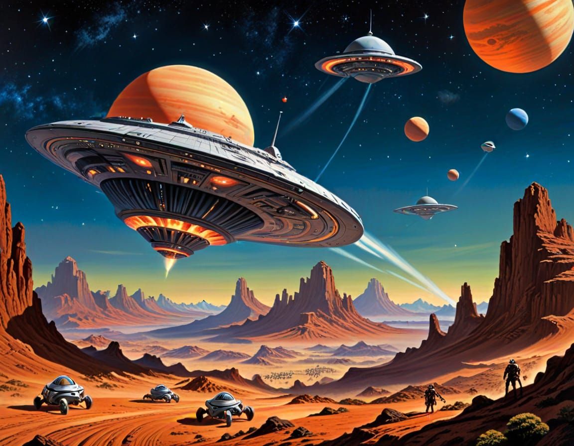 Buck Rogers on a Perilous Alien World