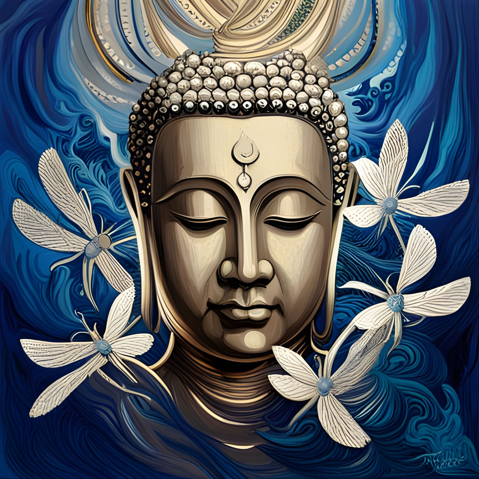 Buddha & Dragonflies #1, Masterplayer