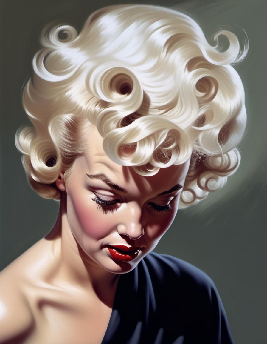 Marilyn Monroe Illustration by Art Frahm