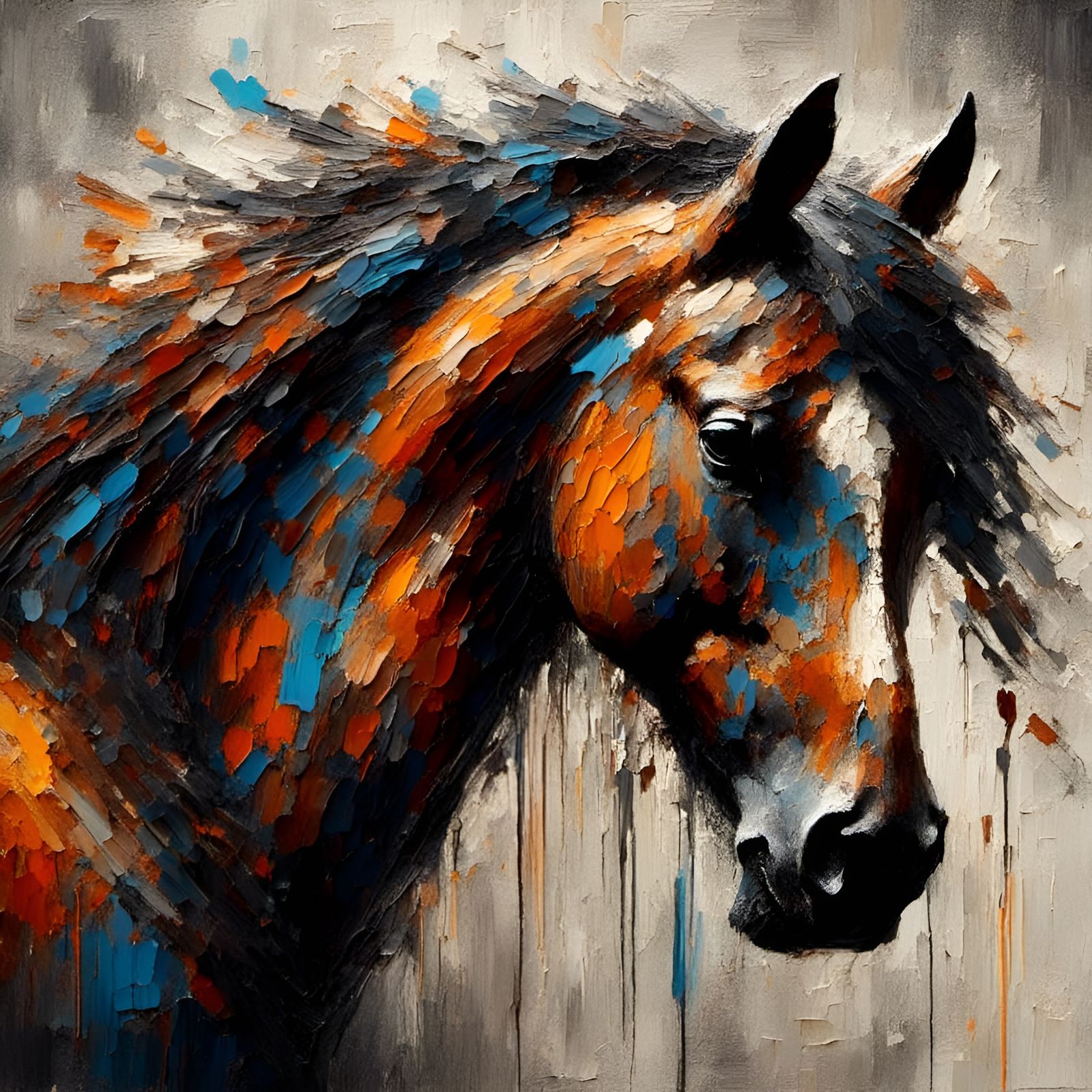 Artistic Horse Art
