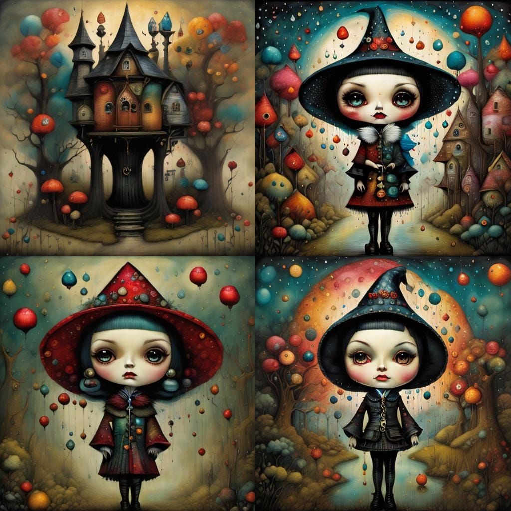 <lora:PR V8 Blythe Doll:1.0> <lora:PR Patchwork Whimsy:1.0> ...