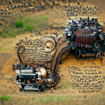 Steampunk Typewriter Dominates Land of Writers