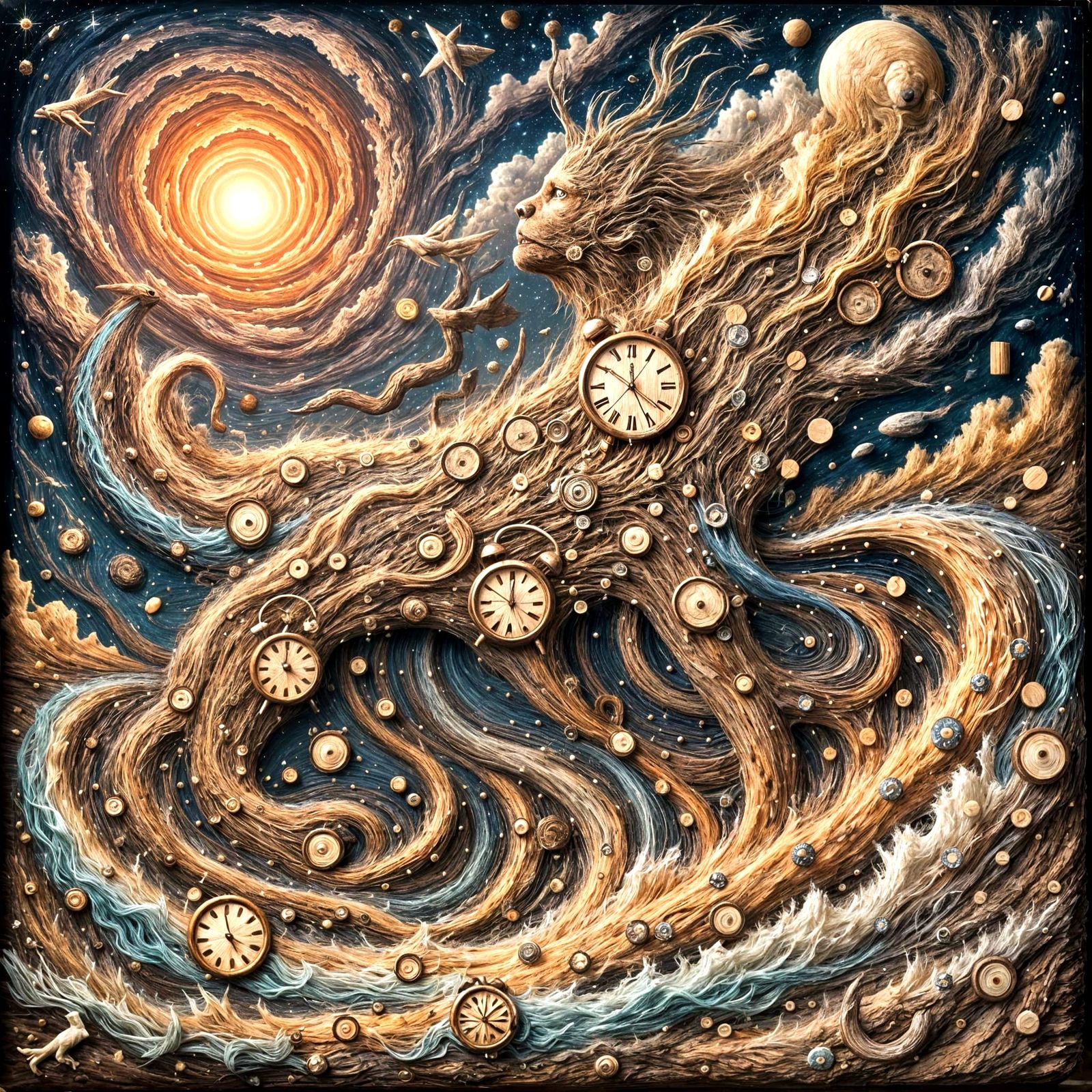 Wooden Dog at the Edge of the Universe