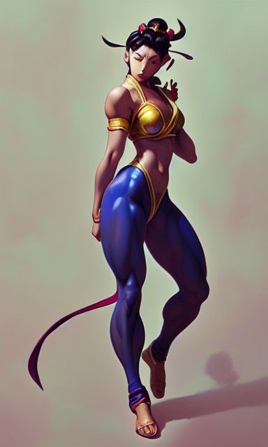 Gorgeous Chun-Li from Street Fighter
