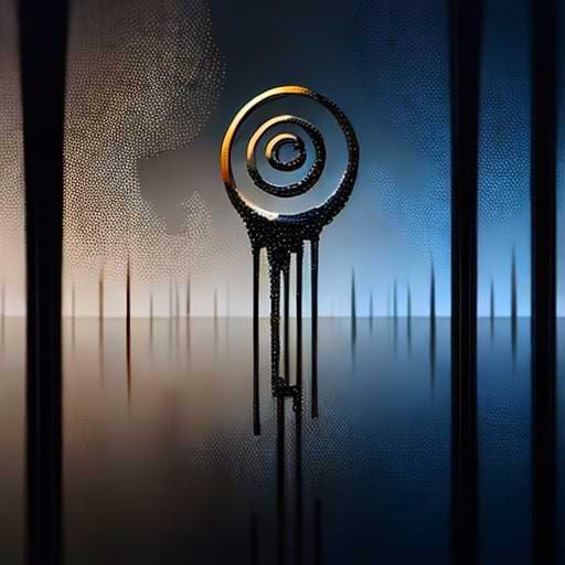 Distorted Humanoid Form in Expressionistic Digital Impasto