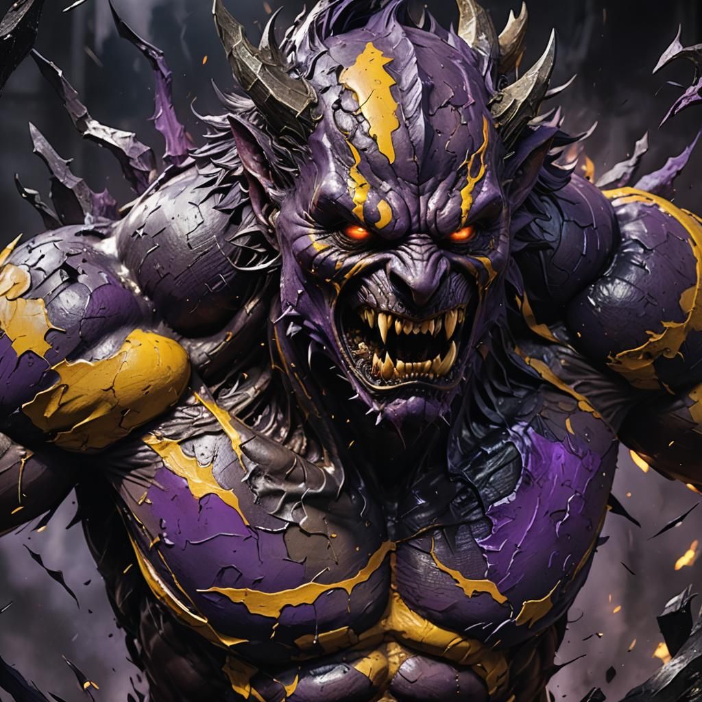 Inner Beast Emerges in Dark Fantasy Art