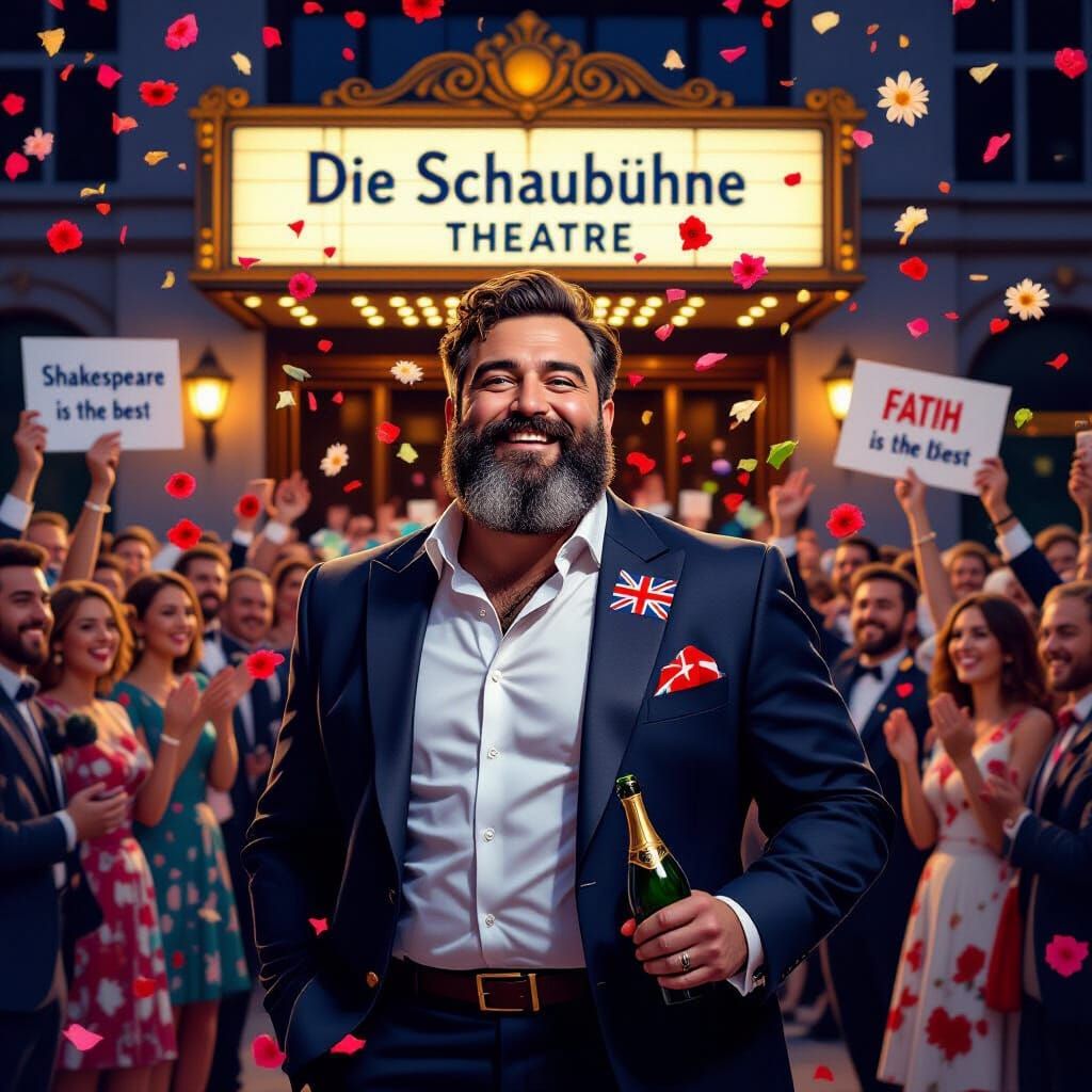 Turkish Theatre God Fatih Celebrated at Die Schaubühne