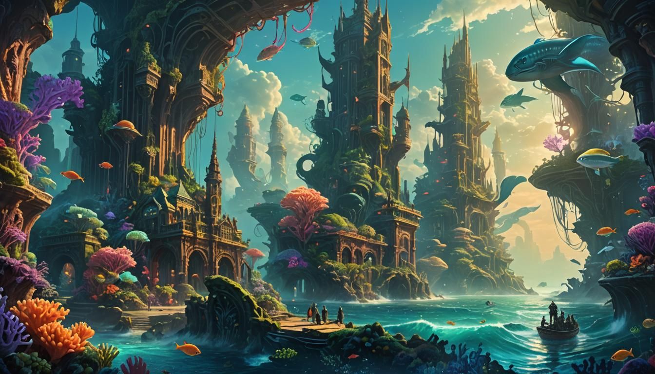 Sea Elves Discover Ancient Undersea City