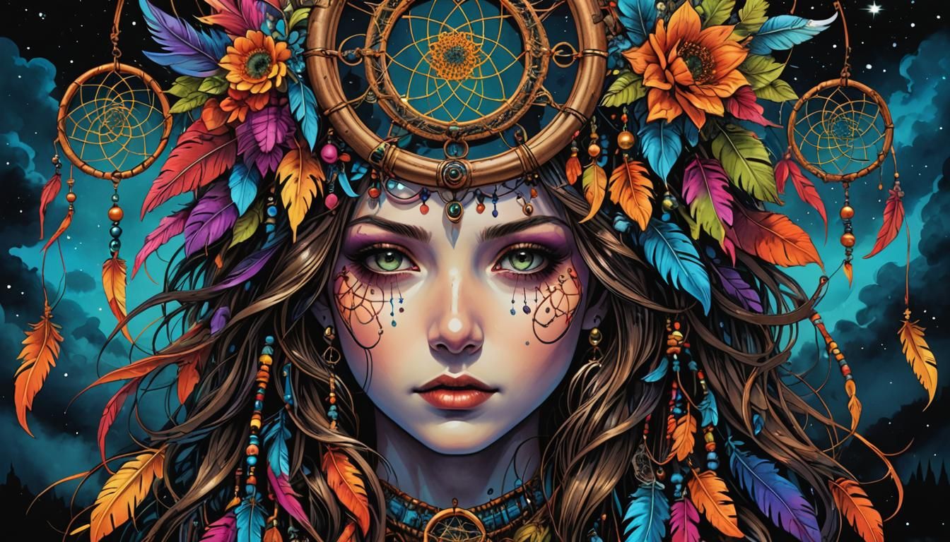 Dreamcatcher: Magical Realism in Comic Book Style