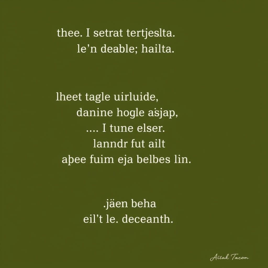 A Mysterious Island Scene in a Dreamlike State