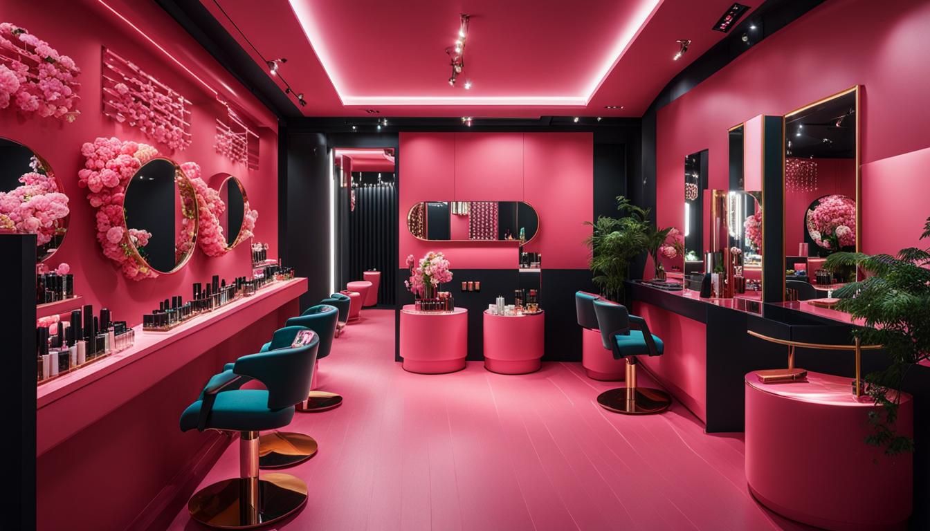 Beauty Salon Interior Inspired by Yosakoi Soran Dance