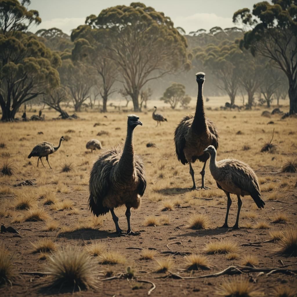 Emus vs Farmers: Cinematic Australia Showdown