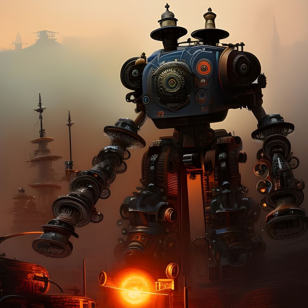 Steampunk Mech