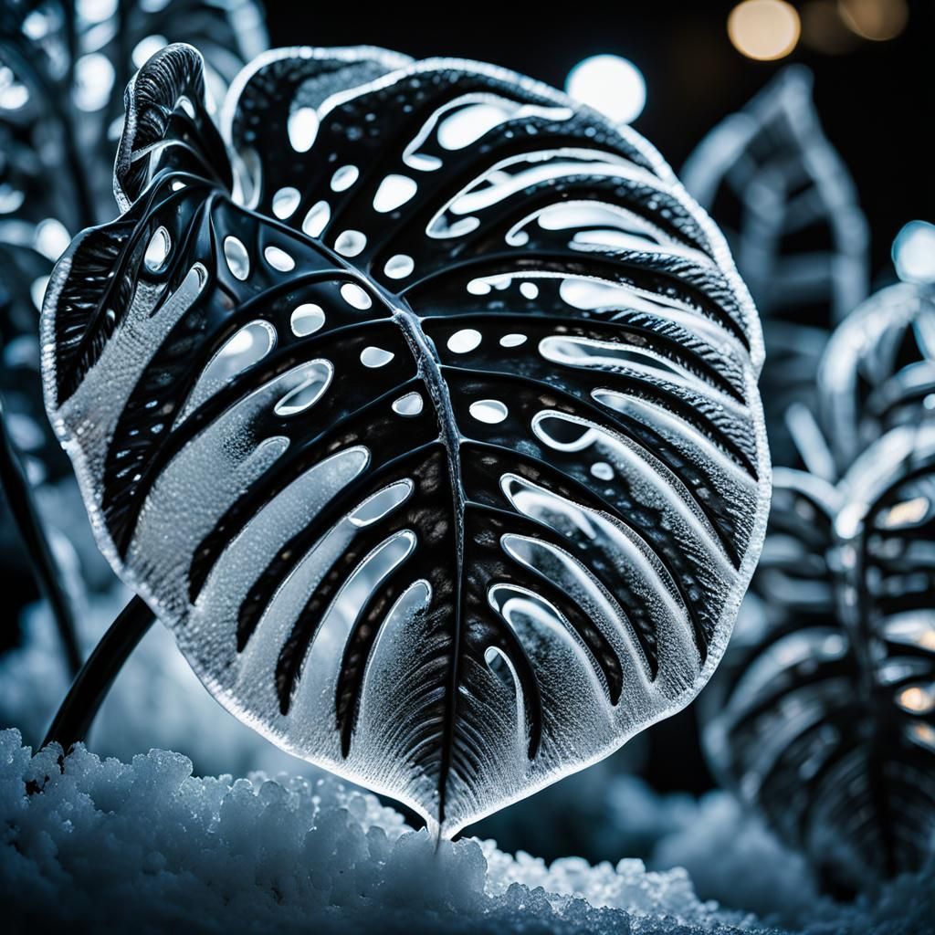 Ice Monstera