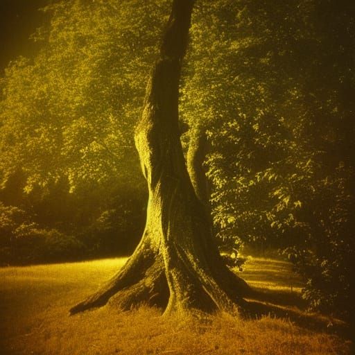 Shy Dragon Hiding: Rembrandt Lighting in Landscape