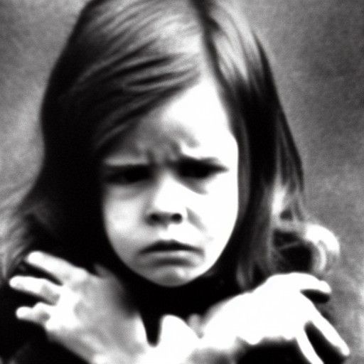 Haunting Image of a Mother's Lingering Grip