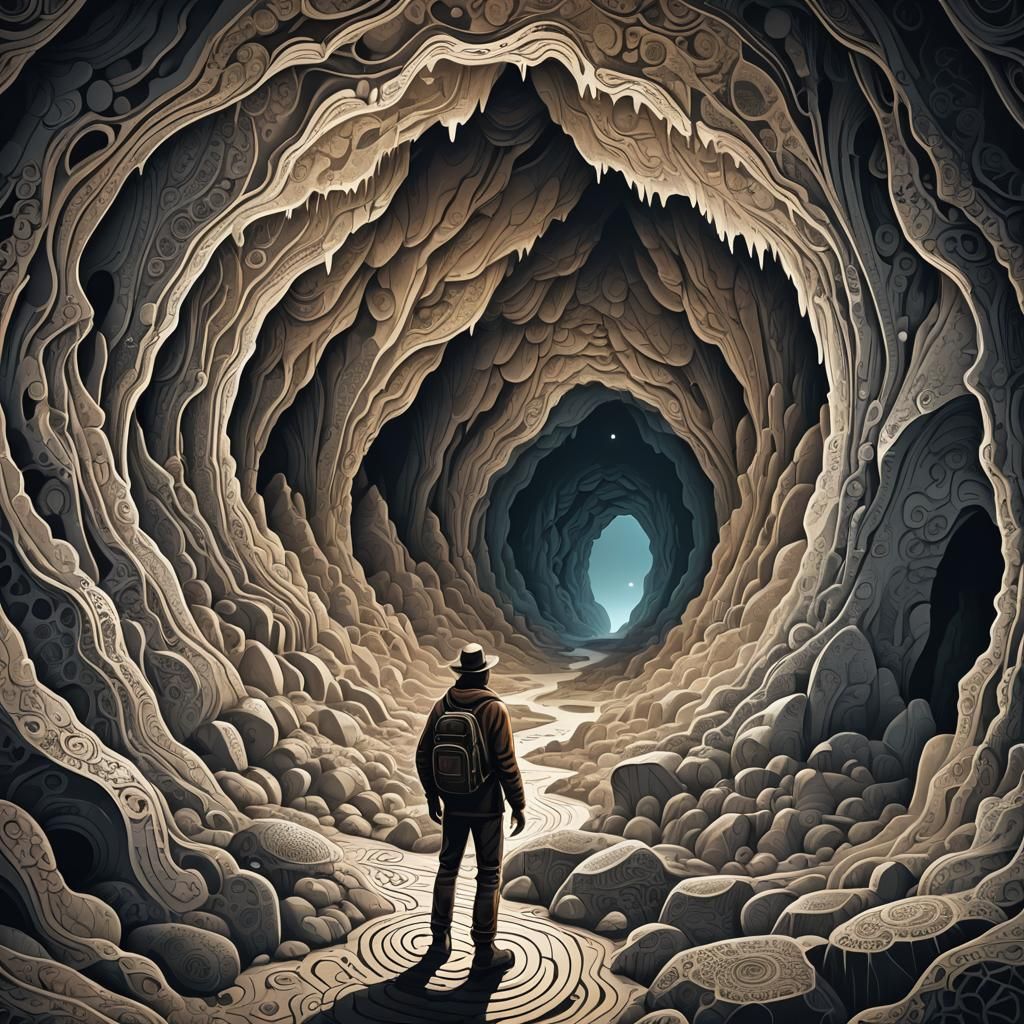 Mystical Artifact Quest in Ancient Cave